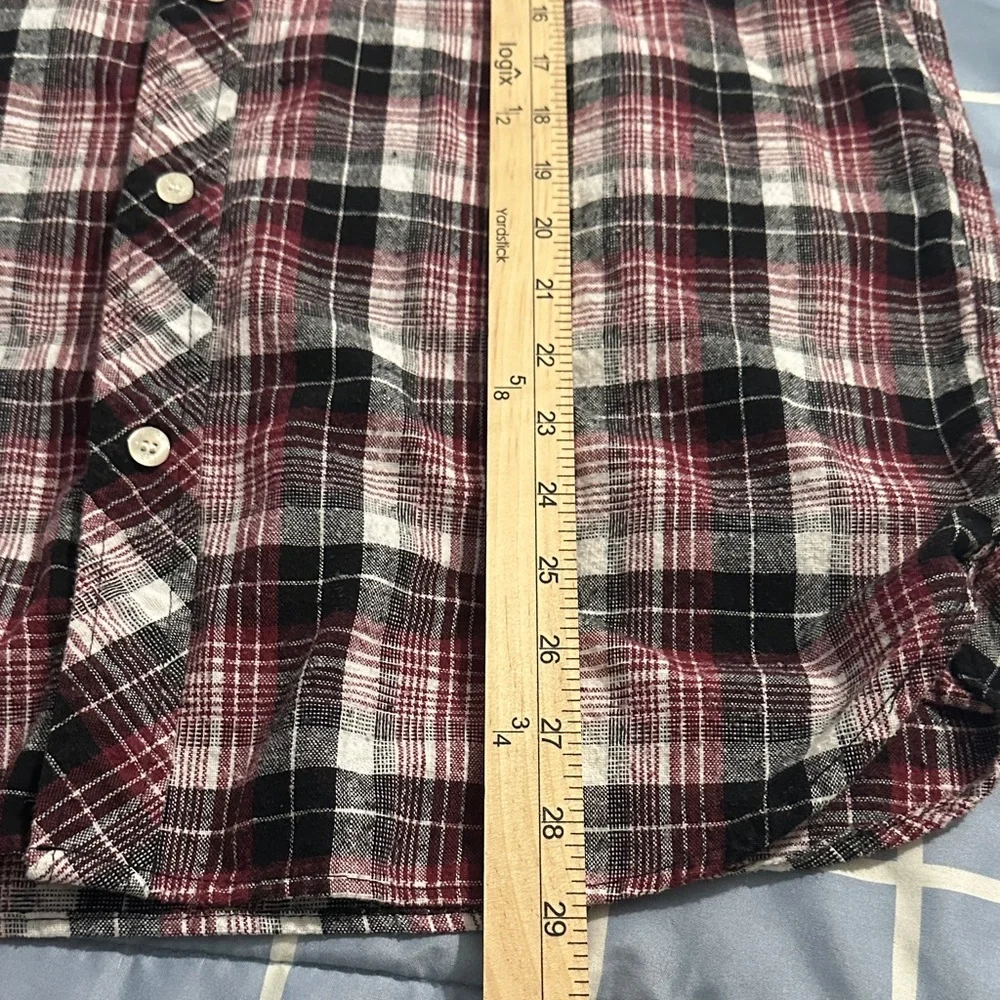 Yungblud upcycled flannel tee made by me - Picture 6 of 6